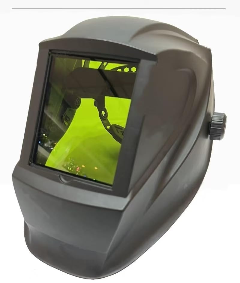 Laser Safety Face Shield, Anti-UV Anti-Impact Protective Mask for Laser Cutting and Engraving, Gray (Auto-Darkening Laser Screen Version)