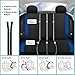FH Group Sports Seat Covers Full Set with Gift – Universal Fit for Cars Trucks & SUVs (Blue) FB070115