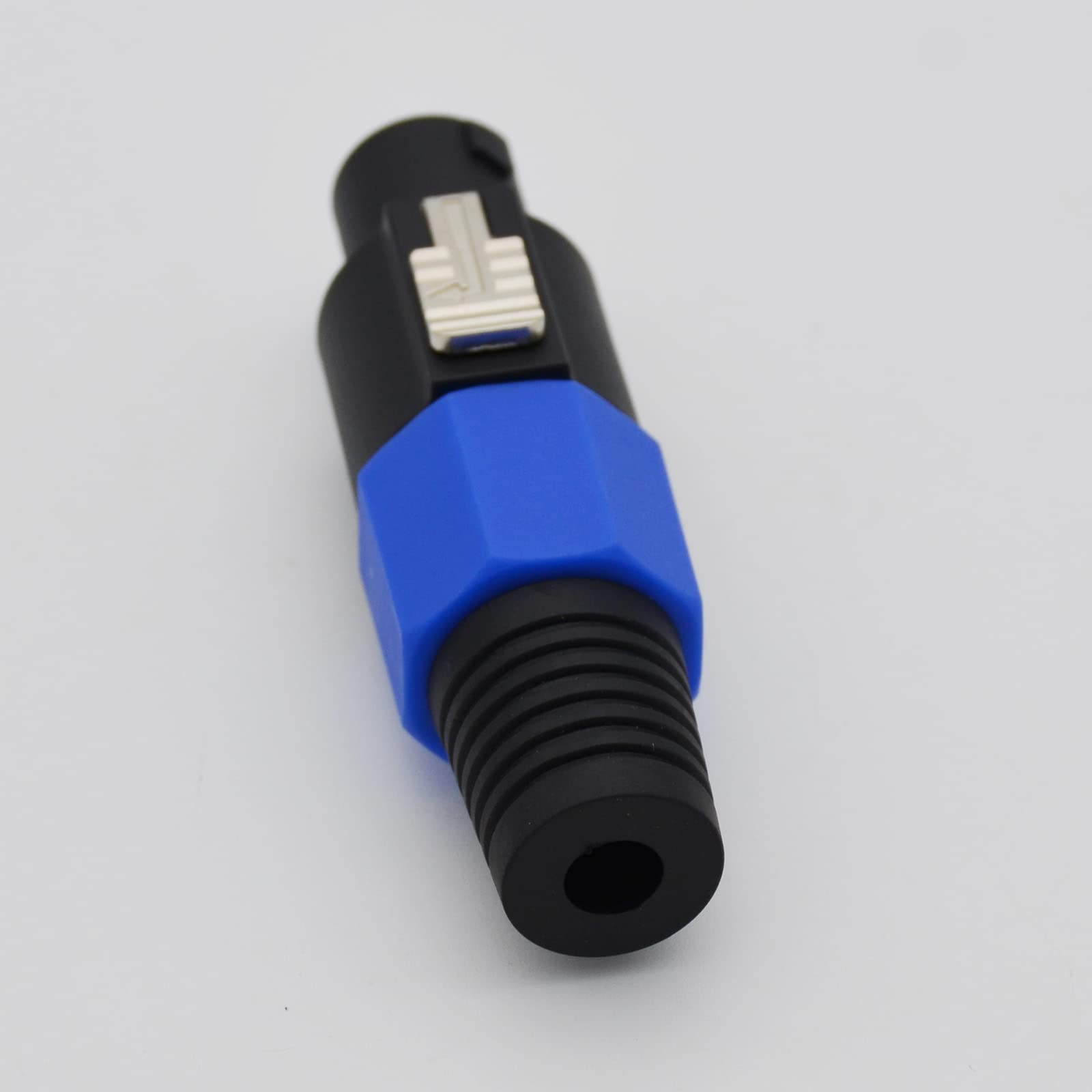 Speakon a 1/4 cavo altoparlante, calibro 15 a 1/4 TS maschio, cavo audio altoparlante amplificatore di collegamento resistente con Twist Lock – Confezione da 2 cavi da 3 m