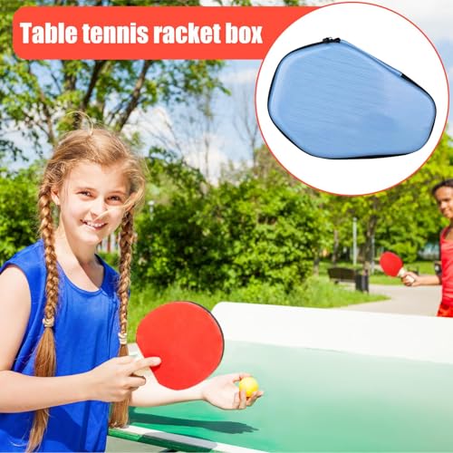 Bolsa de tenis de mesa reutilizable con capacidad para 2 palas 2