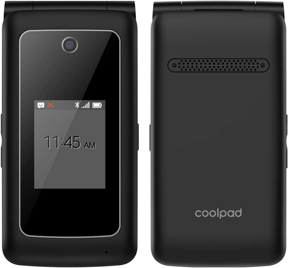 Coolpad Snap 3312A Sprint Android 4G LTE Flip Phone with Camera