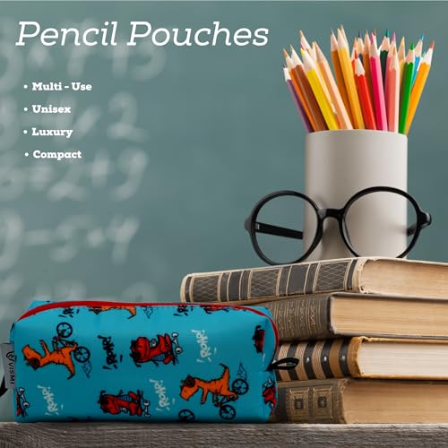 Image of VISMIINTREND Multi Utility Pencil Pen Stationery Cosmetic Brushes Sunglasses Pouch for Girls /Boys /Men /Women | School | Travel | Office | Organizer | Birthday /Return Gifts for Kids