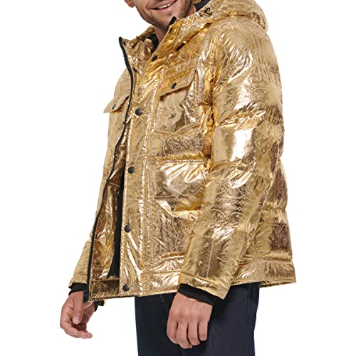 Image of Levi's Men's Performance Hooded Puffer Trucker Jacket (Regular & Big & Tall Sizes)