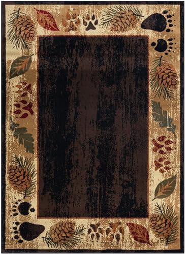 Tapete Mayberry Rug 5'3" x 7'3" Marrón Nature miniatura 1