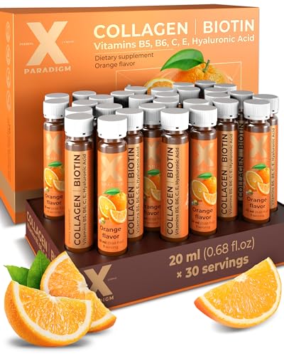 Liquid Collagen with Biotin Orange