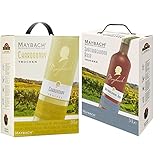 Maybach Chardonnay trocken Bag-in-box (1 x 3 l) & Spätburgunder Rosé NV trocken (1 x 3l)