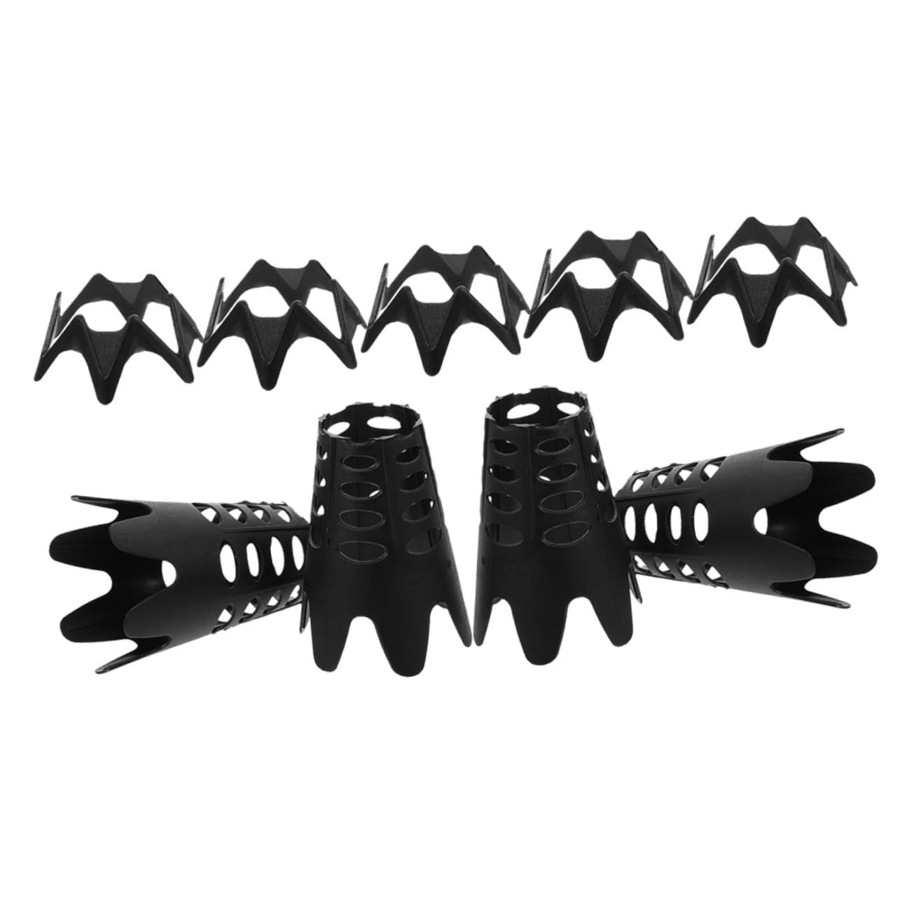 GALPADA Soporte De Golf Tees De Golf Novedad Tees De Golf De Abedul Juego Golf Profesional Golf Práctico Tees De Golf Altos Tees para De Golf Polipropileno Black