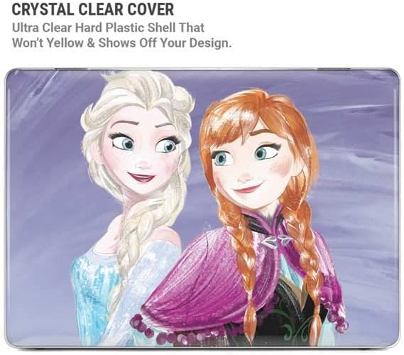 Skinit Laptop Case Plus Skin Compatible with MacBook Air 13in (2020) - Officially Licensed Disney Frozen Elsa and Anna Sisters Art Design