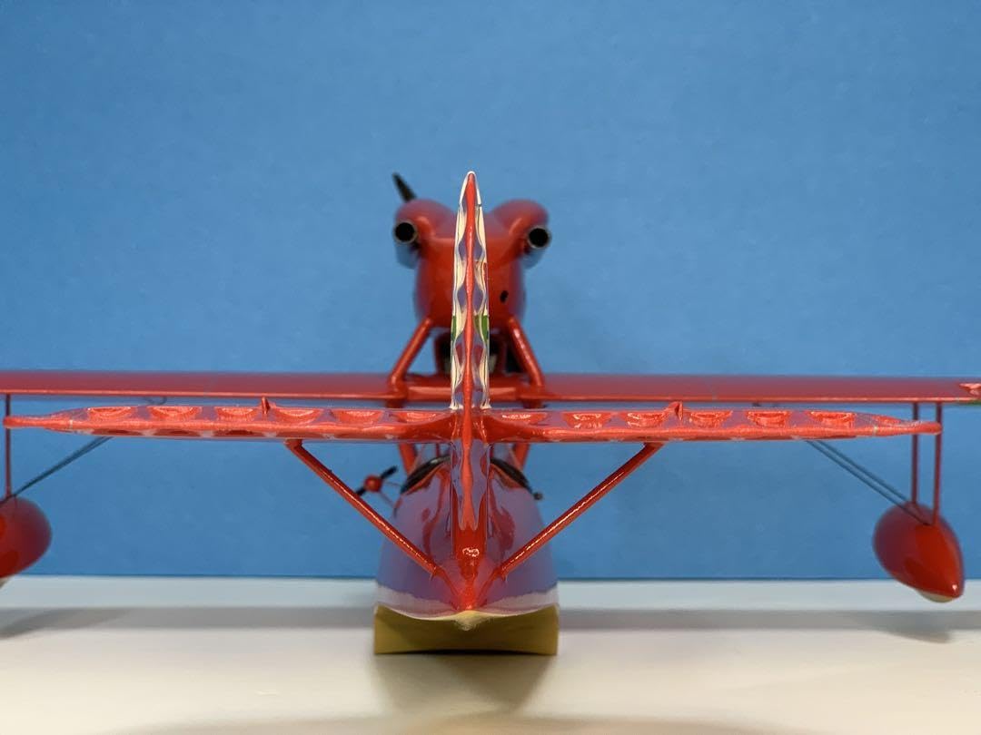 Amazon.co.jp: 紅の豚 サボイアS21 WING CLUB 124改造版 ポルコ付 : ホビー