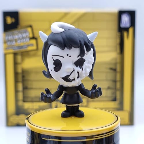 For Bendy And The Ink Machine Mini Figures Series 1 Bacon Soup Can Blind With Dlc Model Toys Limited Collection Gift (Random 3Pcs) #TOP5