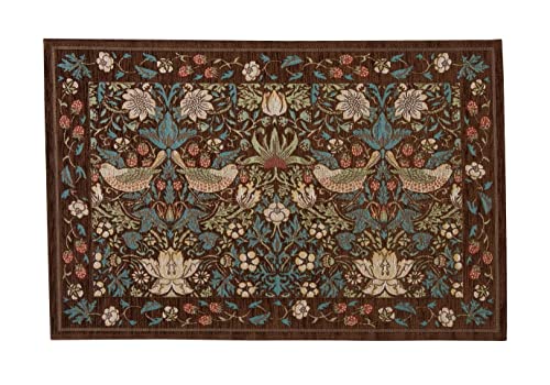 �쓇�D���Z���R�� Morris Design Studio �����X�f�U�C���X�^�W�I ���փ}�b�g ���O �������D�_ �u���E�� 67×120cm FH1709