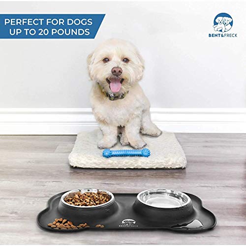 girl dog food bowls