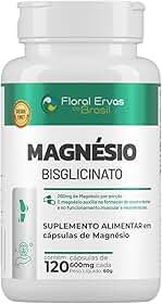 Magnésio Bisglicinato 600mg Quelado com Glicina – 120 Cápsulas | Floral Ervas do Brasil