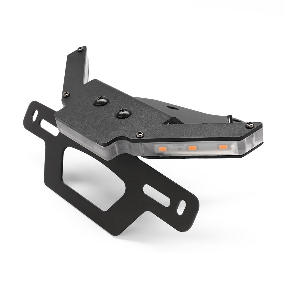 DDGBERFP For CFMOTO 450SR 2022-2023 450SRS 250SRS 2024 450NK2023 2024 Motorcycle License Plate Holder With Turn Signal Tail Tidy Mudguard Eliminator
