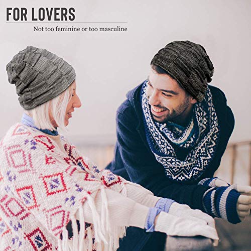 Image of DENIMHOLIC Winter Cap for Men, Beanie Cap for man,Winter Cap for Women, Woolen Cap for Women, Woolen Cap for Men