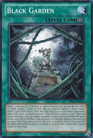 Amazon.com: YU-GI-OH! - Black Garden (AP04-EN025) - Paquete Astral: Booster  Four - Edicin ilimitada - Comn : Juguetes y Juegos