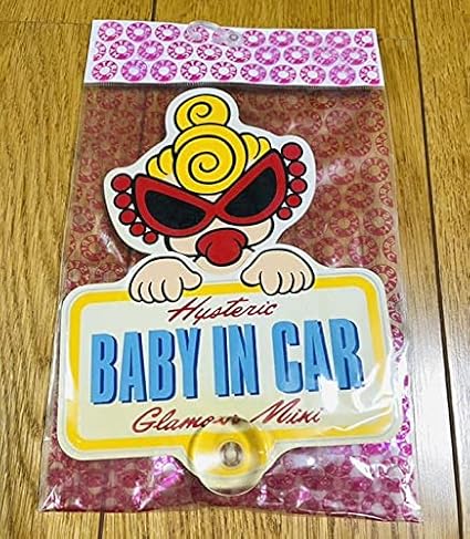 Amazon Co Jp ヒスミニ Baby In Car ベビーインカー ヒステリックグラマー ドラレコ ベビー マタニティ