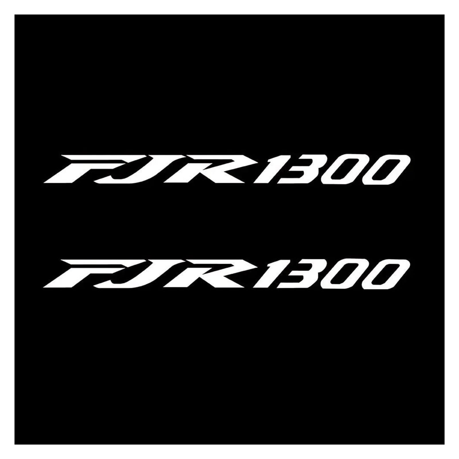 for FJR1300 2005 2006 2007-2027 Motorcycle Glow Stickers Decal FJR 1300(Silver,2cm*12cm)