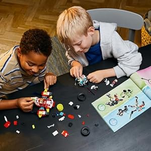 Amazon.co.jp - レゴ® ドリームズ クーパーのタイガーメカとゼロのホットロッドカー 71497