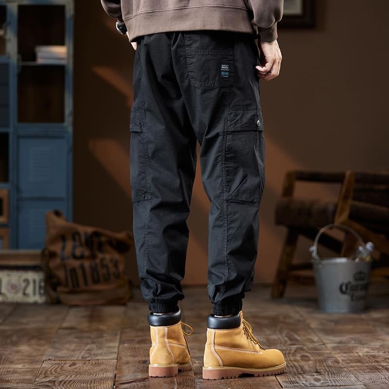 Men's Work Pants, Spring and Autumn, American Style Loose Casual Pants, Harem Long Pants2