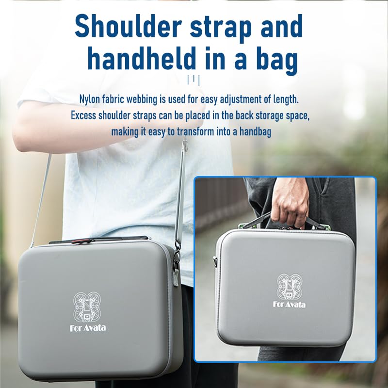 Funda rígida para DJI Avata bolsa de transporte con espacio para FPV Remote Controller 2 5