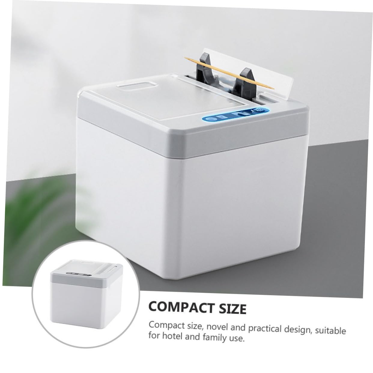 VALICLUD Stuzzicadenti Intelligente Elettrico Sensore a Infrarossi Design Compatto Materiale Leggero per Ristoranti e Hotel Stuzzicadenti da Viaggio