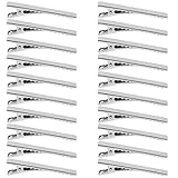 Nettogewicht: 40g QINGRUI Home Decoration 20pcs / Set Metall 50mm Zähne Klipp-Haar beugt DIY Zubehör Schmuck Pinch for Haar Clips Making Craft Supplies