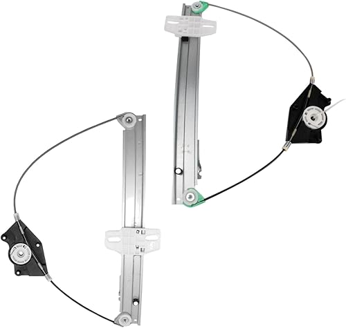 Miniatura 278 de TRQ Juego de elevalunas manual para el lado del conductor y del pasajero compatible con Chevrolet Tracker 1998 1989-1997 Geo 1989-1998 Suzuki