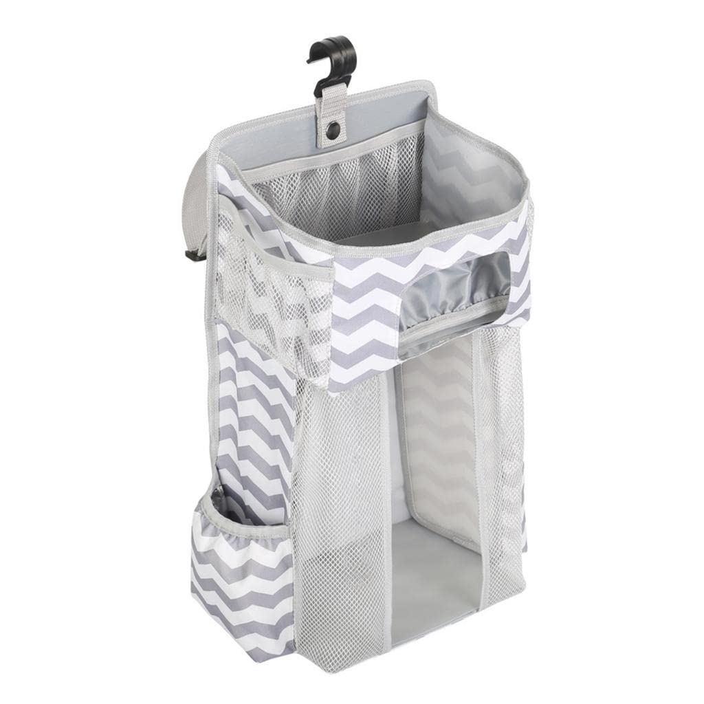 Baby Crib Bed Hanging Bag Rack Bedside Diaper Organizer Bag Pp Support Plate Stripe Baby | Nursery Bedding | Nursery Bedding Sets-image-46