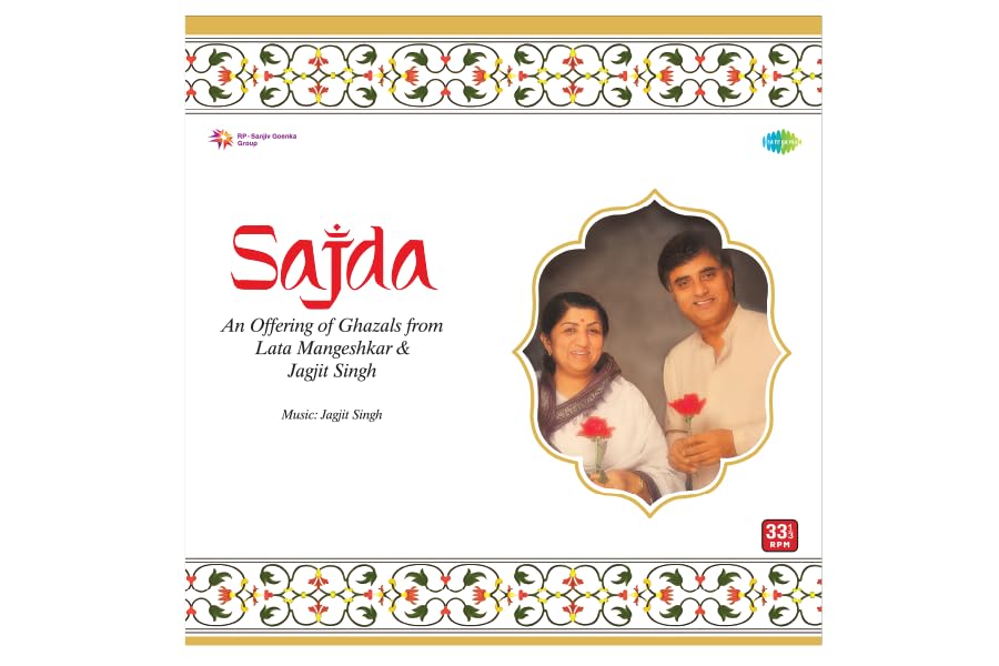 Image of Saregama Vinyl Record - Sajda An Offering Of Ghazals From Lata Mangeshkar & Jagjit Singh (1991)