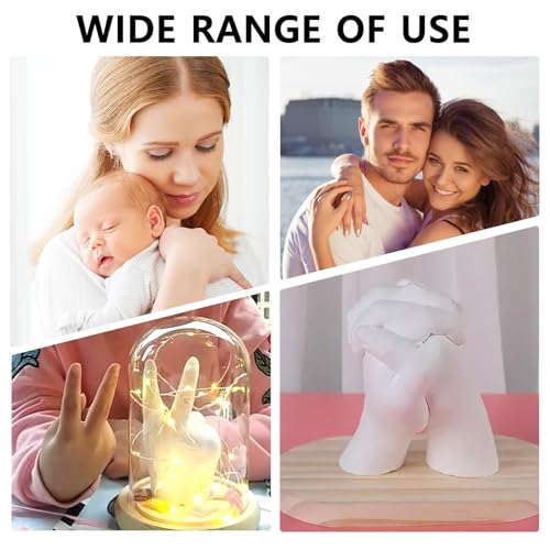 Kit de moulage à la main pour couples, le cadeau de mariage idéal et unique - 5