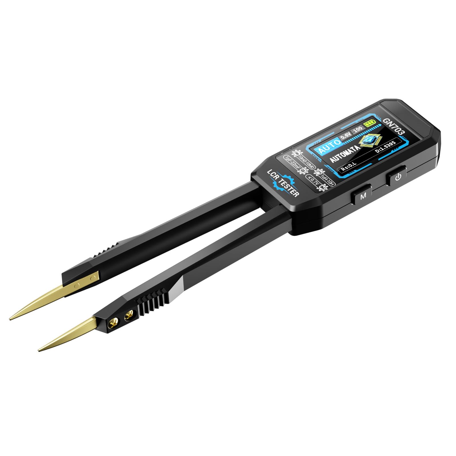 Digital Tweezer Meter with Auto Detections Component Tester for Fast Resistance Capacitance Inductance Check Digital Meter for Electronics