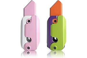 3D Printed Fidget Knife - Calming Toy for Sensory Needs, Anxiety Relief, and More