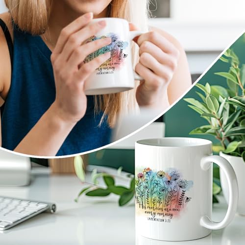 Taza RZHV porcelana 11 oz color Mercies miniatura 4