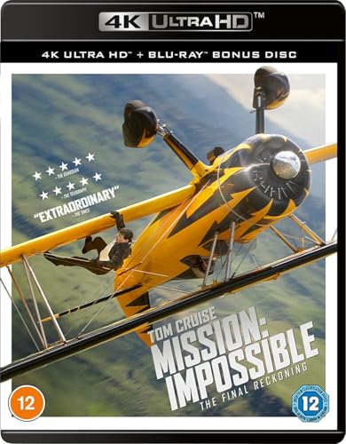 Image of Mission: Impossible - The Final Reckoning 2025 [4K UHD + Blu-ray] [Region Free]