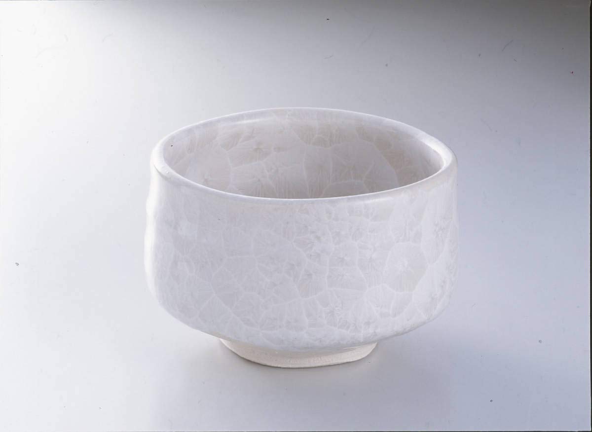 Amazon.co.jp: 亜鉛結晶釉 抹茶碗 スカーレツトで耳にする幻の器 