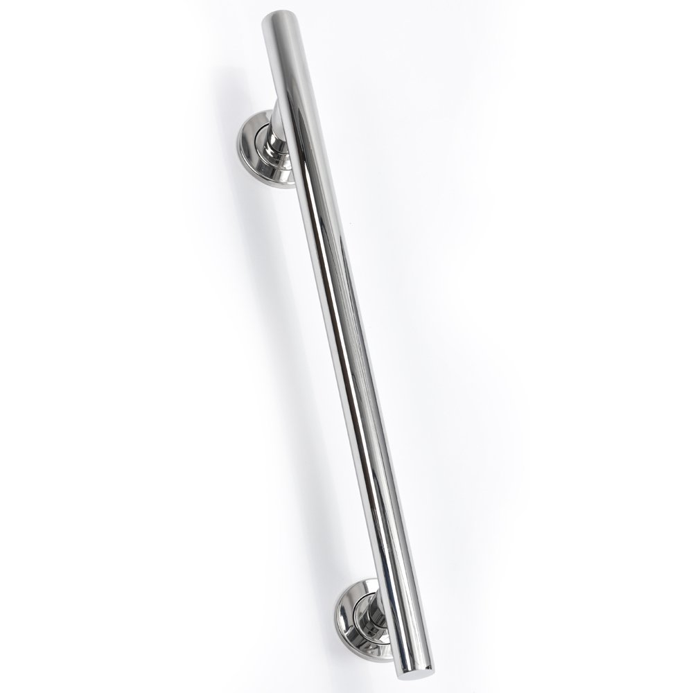 NRS Healthcare SPA Stainless Steel Straight Grab Rail, 62 cm Length