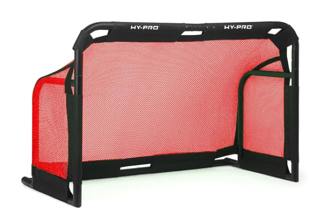 Hy-Pro Training Football Goal, Aluminium Frame, Mesh Net, 5x3ft
