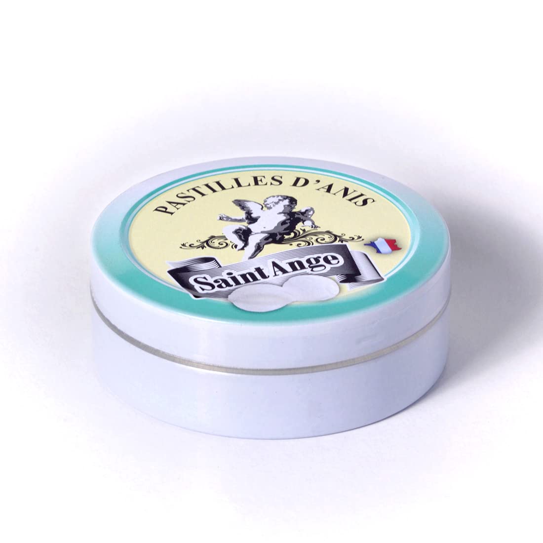 Lot 10 boites Anis | Pastilles Saint-Ange Bonbons Traditionnels 100% Français Anis