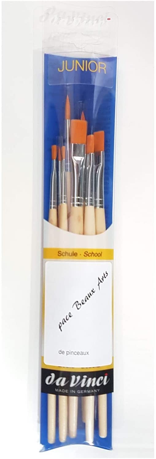 Actividades creativas pelo sintético tamaño 6 Pincel Junior Synthetics Serie 303