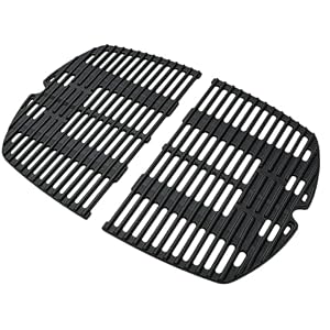 7645 Gusseisen Grillrost für Weber Q200, Q220, Q260, Q2000, Q2200, Q2400