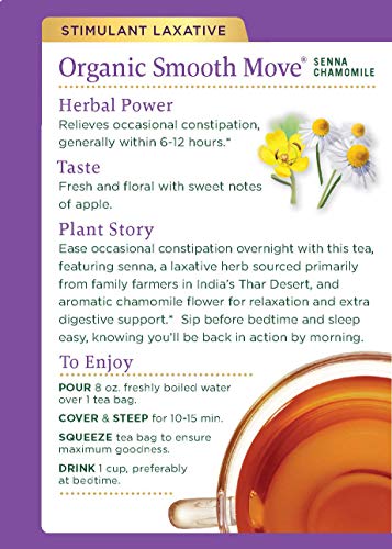 Traditional Medicinal Tea, Og, Smooth, Senna Cham, 16-Count (Pack of 3) - Image 6