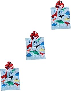 LIFKOME 3 Pçs Toalhas De Praia Crianças Toalha De Praia Com Capuz Toalhas De Banho Com Capuz Para Crianças Roupão De Banho Infantil Toalha De Banho Com Capuz Toalha De Bebê Com Capuz