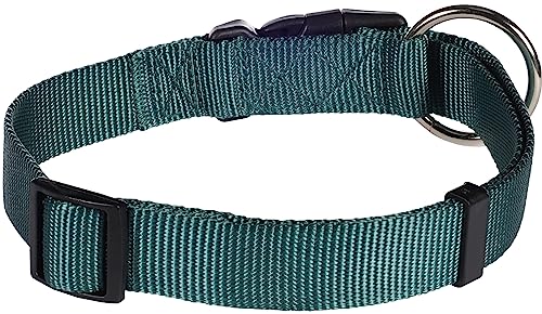Dog Collar Ziggi Dark green L 45-65cm 25mm - Image 2