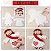 Yousoontic 24 Pcs Jesus Loves You This Much Felt Cut Out Bible Jesus Felt Crafts Sunday School Crafts for Kids Church Home Classroom Fun Activities