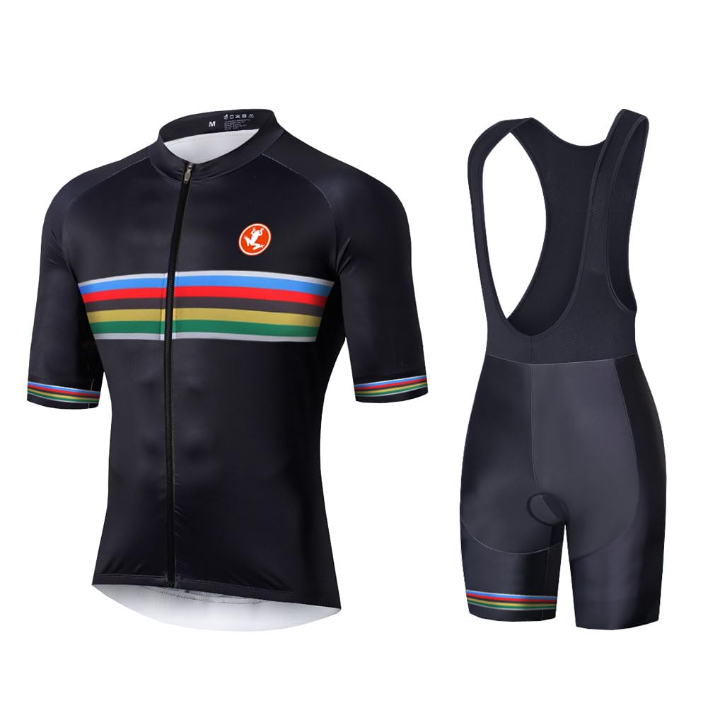 UGLY FROG Racing Maglia da Uomo MTB Asciugatura Rapida Traspirante per Mountain Bike Ciclismo Palestra