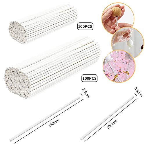 YOUYIKE Bastoncini per Pops, 200 Pezzi Bastoncini
