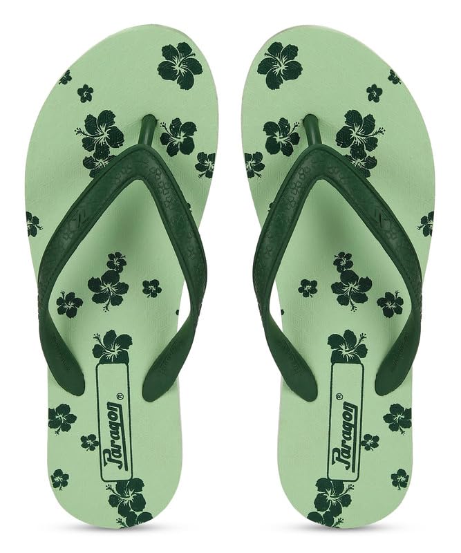 PARAGON HWK3731L Womens Hawai Slippers | Comfortable Everyday Waterproof Flip Flops with Cushioned Footbed, Sturdy Straps and Stylish Design | Indoor Outdoor Wear Sea Green (B0D2XX2ZB7) Amazon Price History, Amazon Price Tracker
