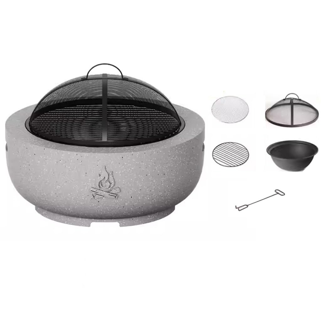 Outdoor Charcoal Burning Stove Fire Pit, Heating Burner Stove Firepit Stove Portable Wood Barbecue Stove Fireplace For Tent, Camping, Ice-fishing, Cookout, Hiking, Travel