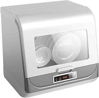 ZEL Vaisselle de Nettoyage à 360 degrés pour la Maison, efficacité énergétique, stérilisation à Haute température, Table compacte Lave-Vaisselle Lave-Vaisselle, adapté à la Cuisine, Restaurant.